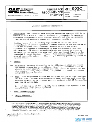 SAE ARP503C PDF