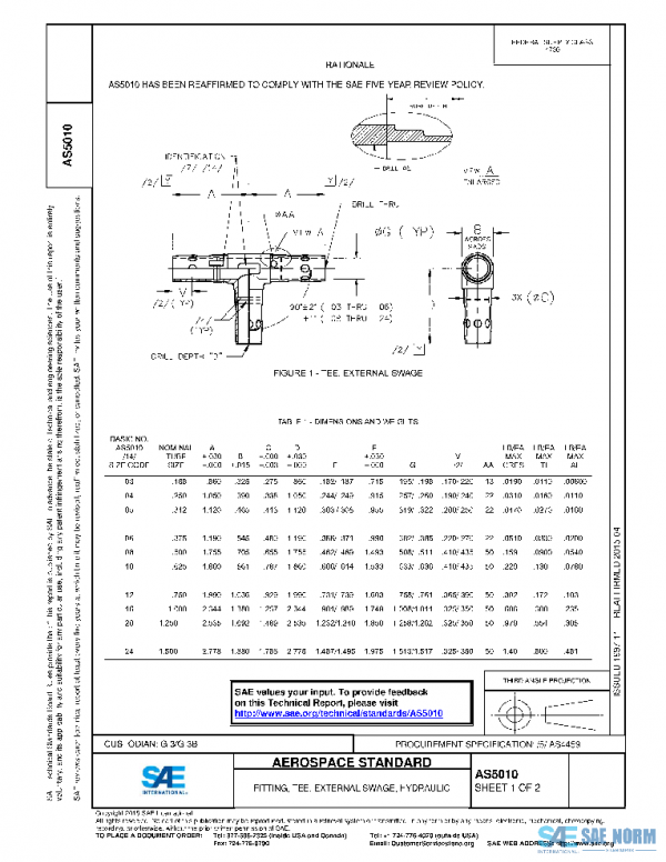 SAE AS5010 PDF