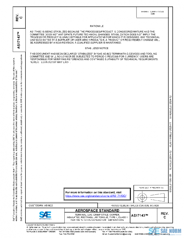 SAE AS17143C PDF SAE AS17143C PDF
