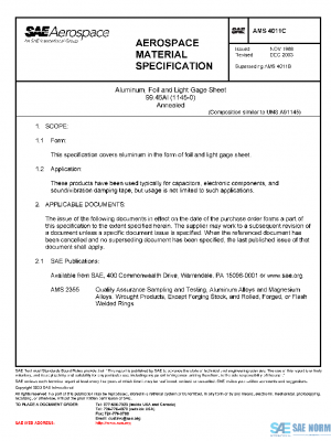 SAE AMS4011C PDF