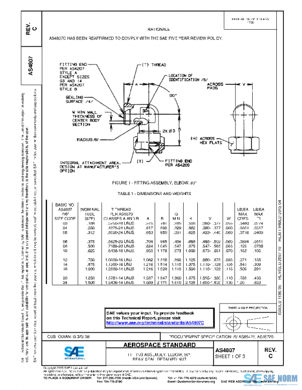 SAE AS4807C PDF SAE AS4807C PDF