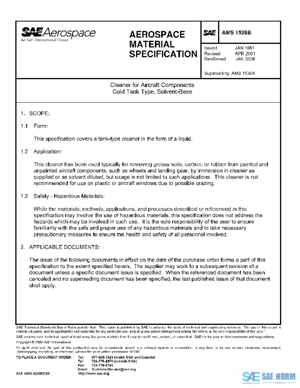 SAE AMS1536B PDF
