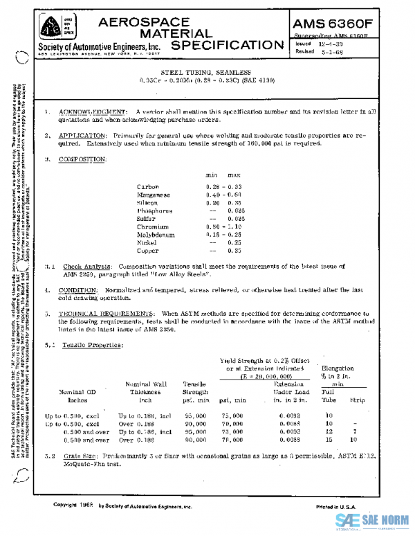 SAE AMS6360F PDF