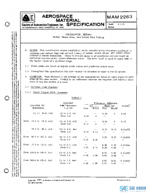 SAE MAM2263 PDF