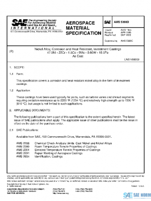 SAE AMS5390D PDF