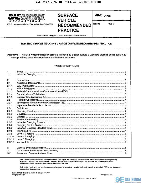 SAE J1773_199501 PDF