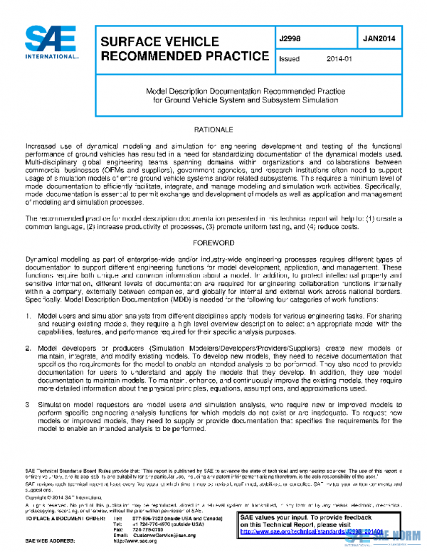 SAE J2998_201401 PDF SAE J2998_201401 PDF
