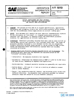SAE AIR1810 PDF