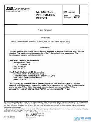 SAE AIR4903 PDF