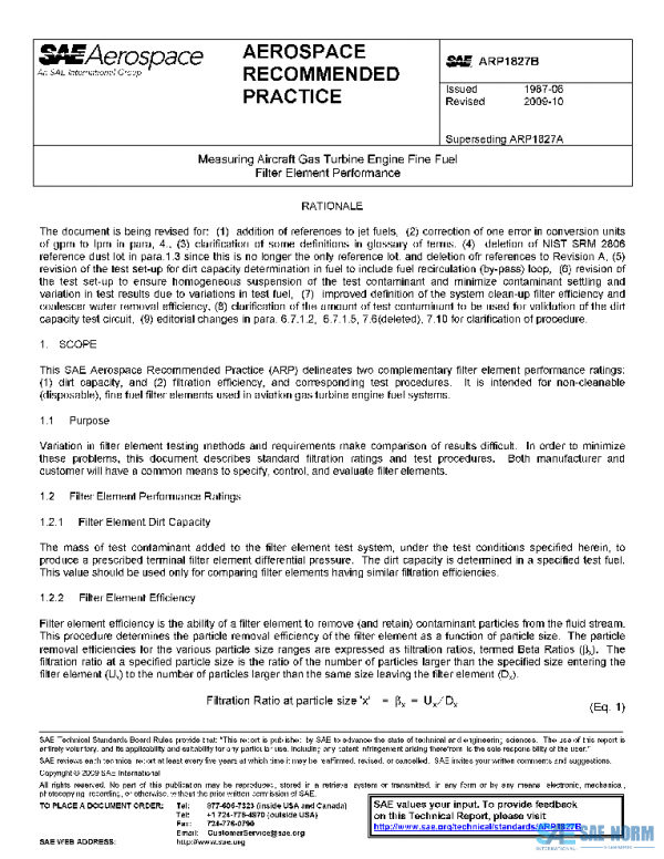 SAE ARP1827B PDF