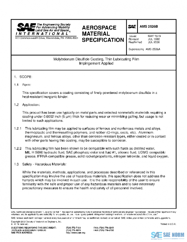 SAE AMS2526B PDF