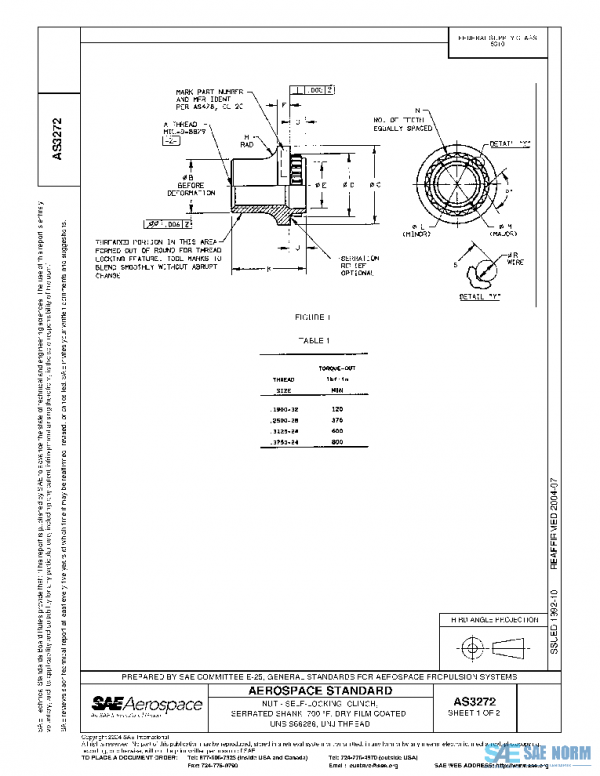 SAE AS3272 PDF