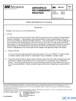 SAE ARP1061A PDF