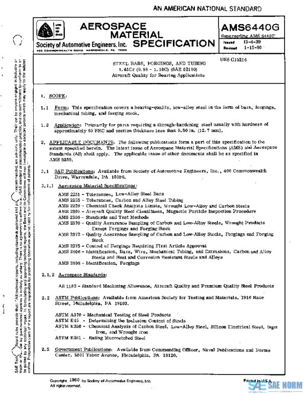 SAE AMS6440G PDF