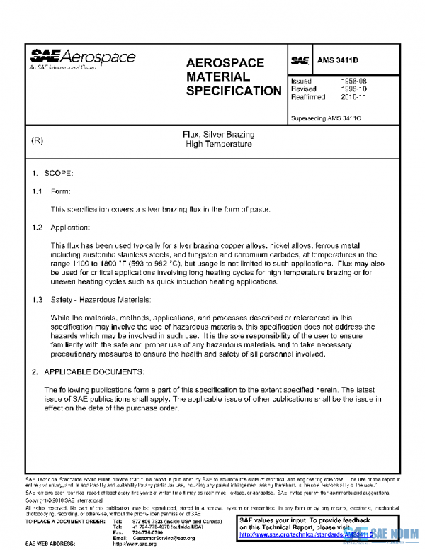 SAE AMS3411D PDF