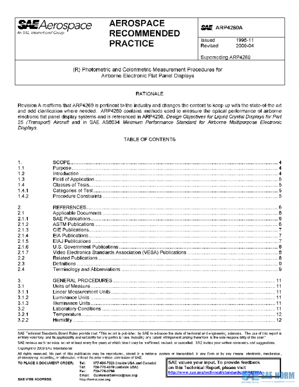 SAE ARP4260A PDF