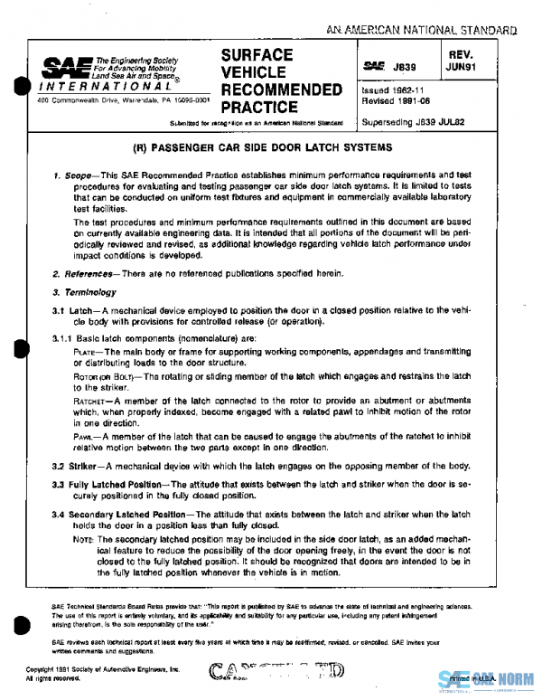SAE J839_199106 PDF