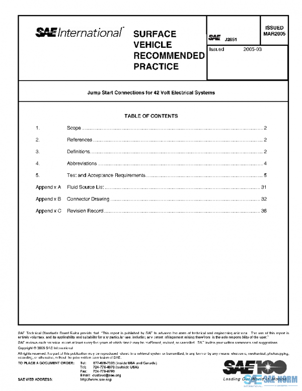 SAE J2651_200503 PDF