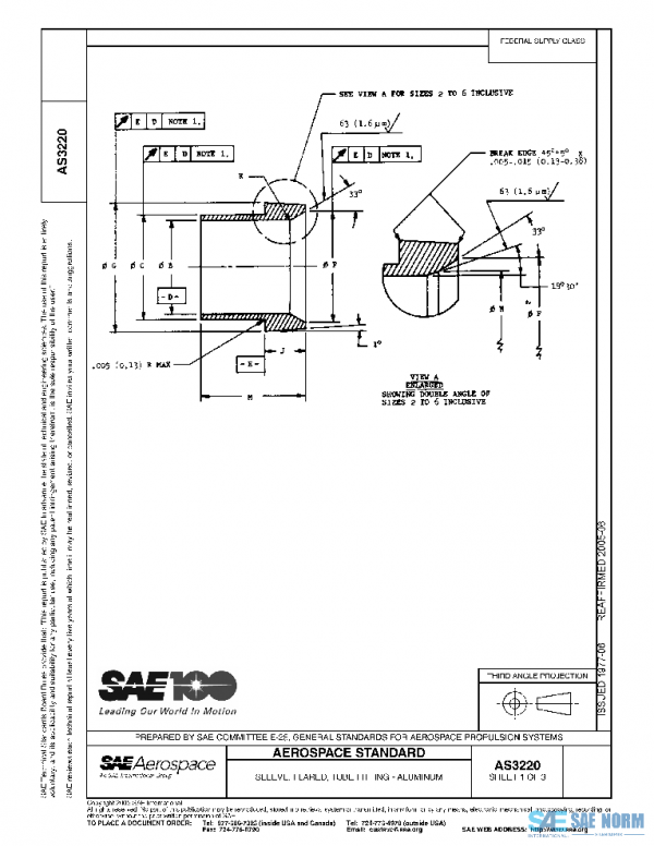 SAE AS3220 PDF