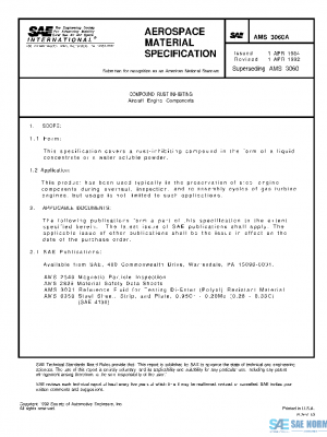 SAE AMS3060A PDF