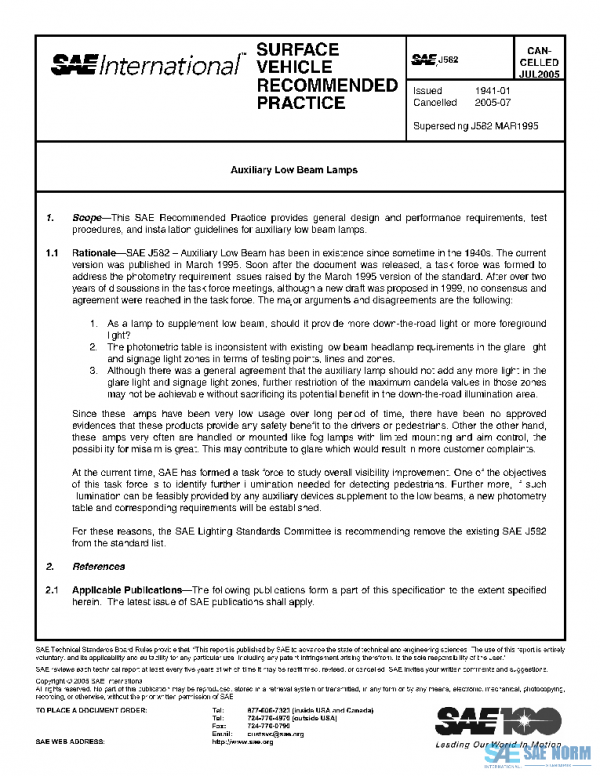 SAE J582_200507 PDF