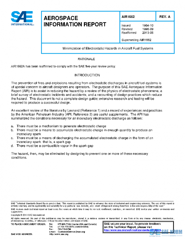 SAE AIR1662A PDF