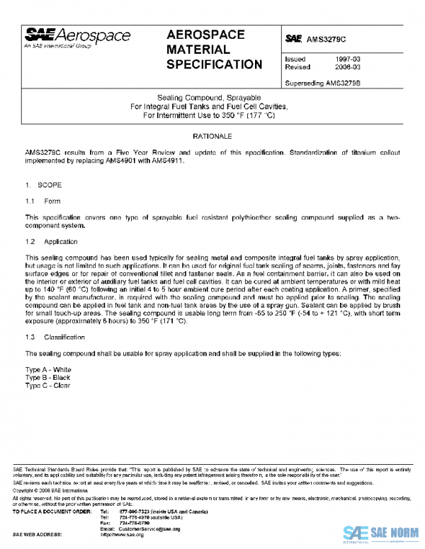 SAE AMS3279C PDF