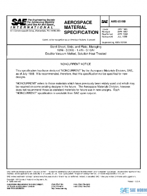 SAE AMS6518B PDF