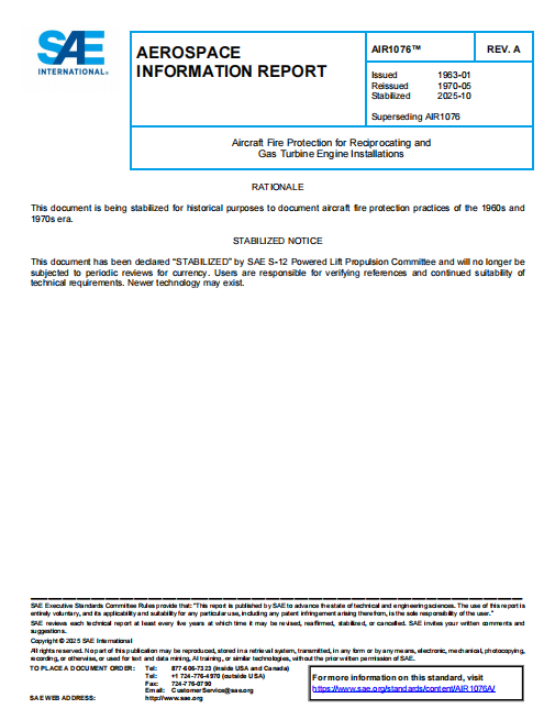 SAE AIR 1076A PDF 2025