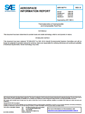 SAE AIR 1168-1B PDF 2025