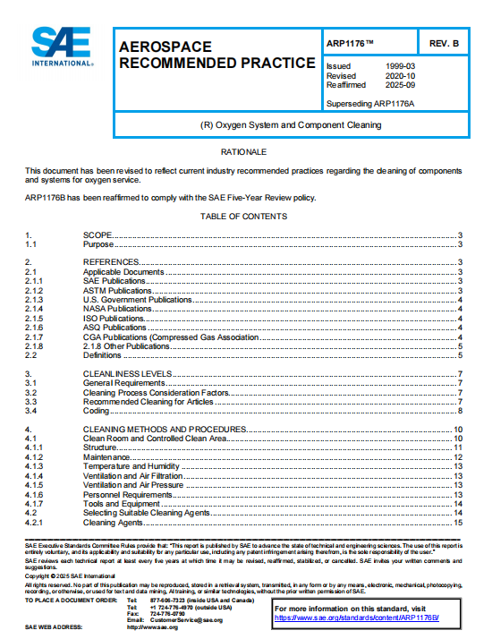 SAE ARP1176B PDF 2025