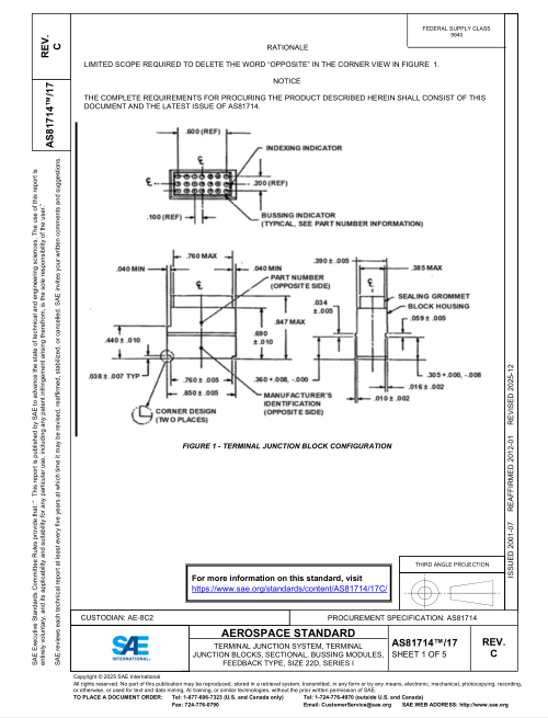 SAE AS81714-17C PDF 2025