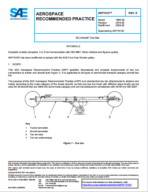SAE ARP1915E 2026 PDF