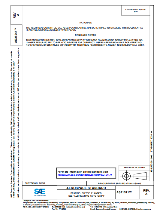 SAE AS 21241A PDF 2025
