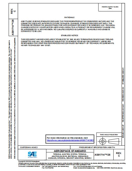 SAE AS81714-28C PDF 2026