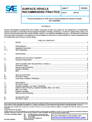 SAE J3261 PDF 2026