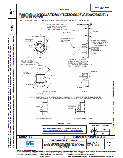 SAE AS3477B 2026 PDF