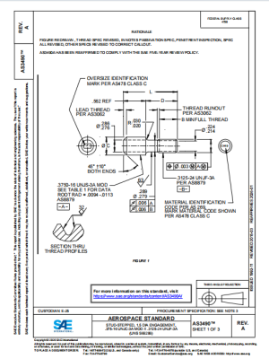 SAE AS3490A 2016 PDF