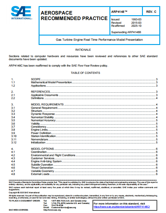 SAE ARP4148C PDF 2025