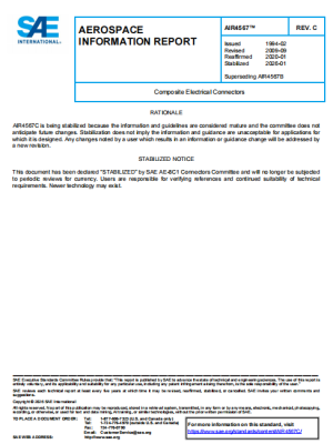 SAE AIR 4567C PDF 2026