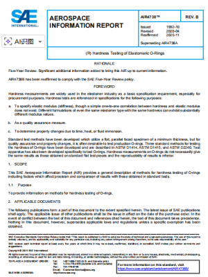 SAE AIR 4738B PDF 2025