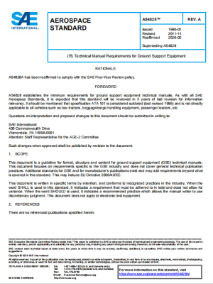 SAE AS4828A 2026 PDF