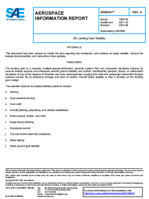 SAE AIR 4894A PDF 2025