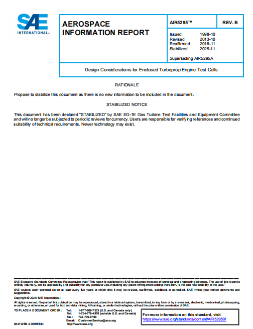 SAE AIR 5295B PDF 2025