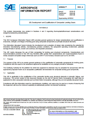 SAE AIR 5552A PDF 2025