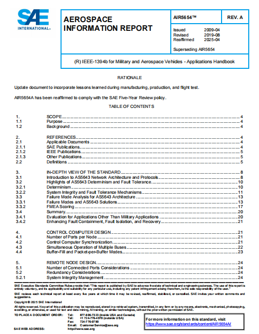 SAE AIR 5654A PDF 2025 SAE AIR 5654A PDF 2025