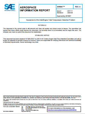 SAE AIR 5867A PDF 2026