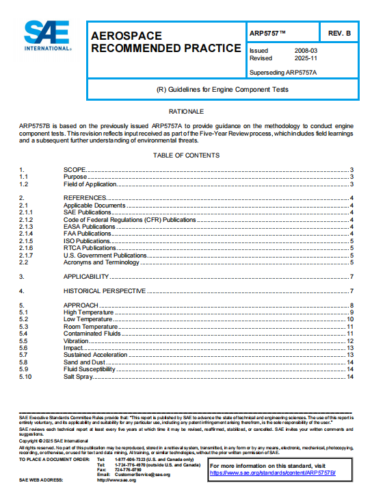 SAE ARP 5757B PDF 2025