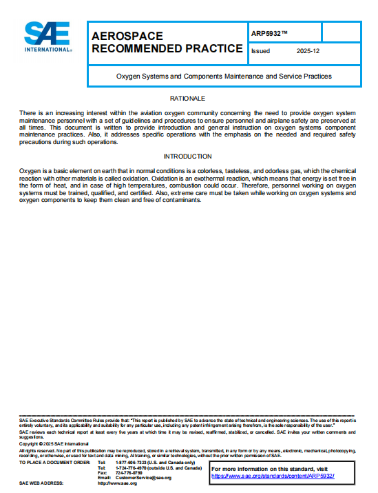 SAE ARP 5932 PDF 2025