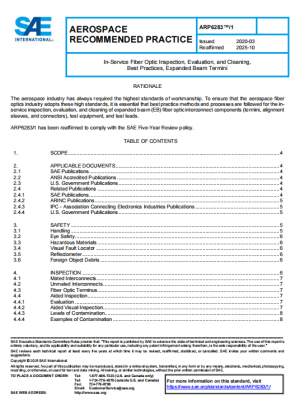 SAE ARP 6283-1 PDF 2025